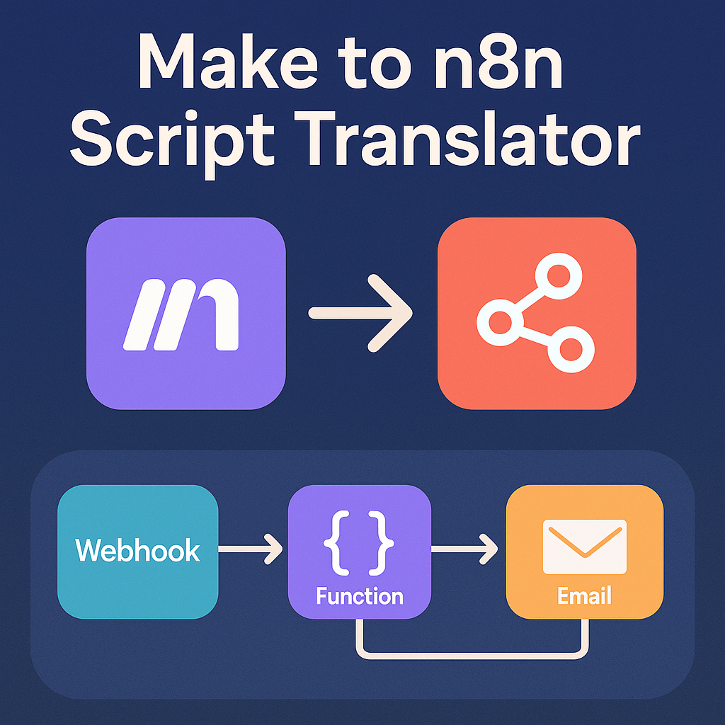 make to n8n script translator